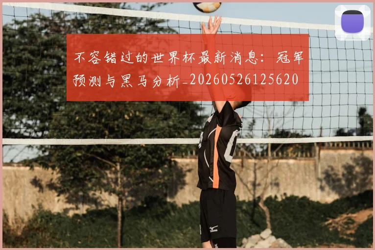 不容错过的世界杯最新消息:冠军预测与黑马分析_20260526125620